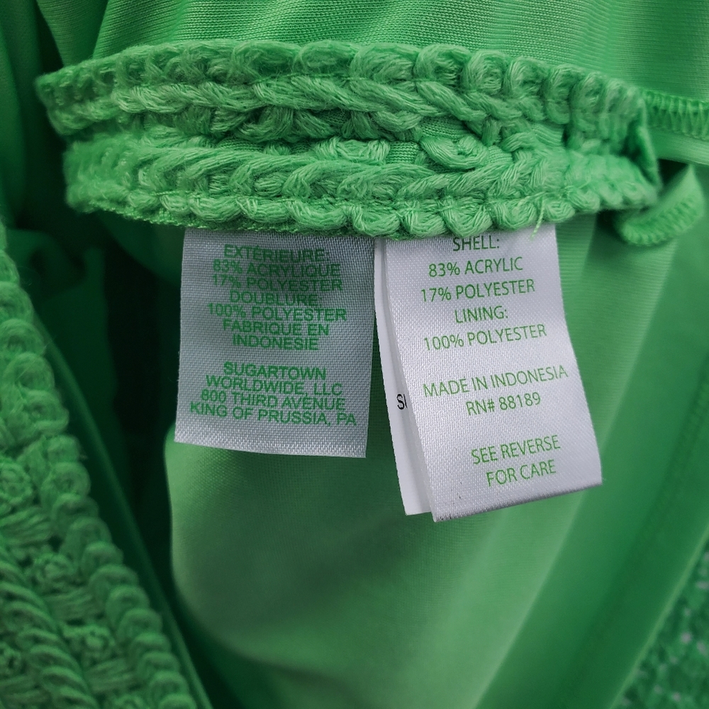 Lilly Pulitzer Jaimie Knit Lace Shift Dress Green - Picture 6 of 7